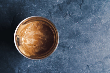 Dalgona coffee, also known as whipped coffee, is a trendy and indulgent beverage