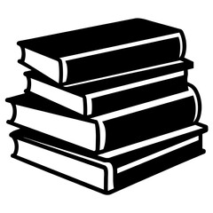 Best Stack of Books Vector Illustrations for Your Projects