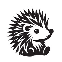 hedgehog silhouette image ,hedgehog silhouette clipart ,hedgehog silhouette ,hedgehog silhouette png  © Kinza