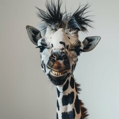 A Funny giraffe 
