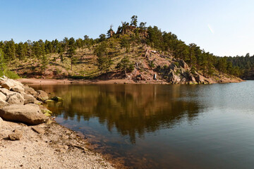 Lake in the mountains