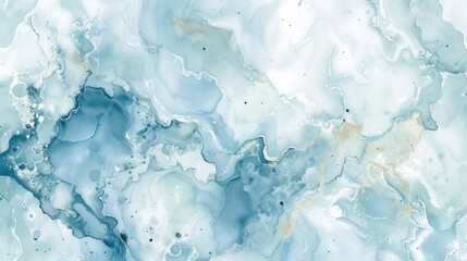 Luxury abstract fluid art painting background alcohol ink technique. Luxury gold blue green marble texture background for interior decoration. Abstract digital artwork