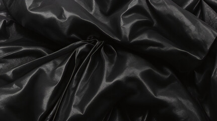 Fototapeta premium black plastic bag texture and background