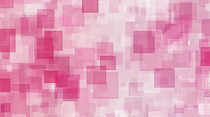 Minimalist monotone pink squares and rectangles, design background