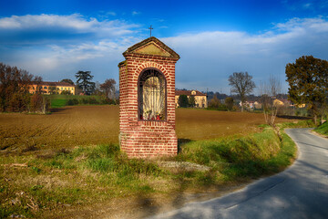 Valle San Bartolomeo, small village in Monferrato, Alessandria, Piedmont, Italy