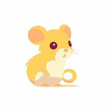 Hand drawn mouse cartoon