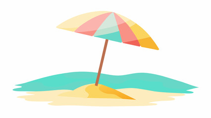Beach Umbrella Vector Art Sunny Seaside Scenes for Your Designs