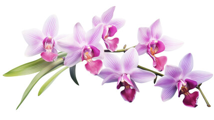 Orchid Majesty on transparent background.