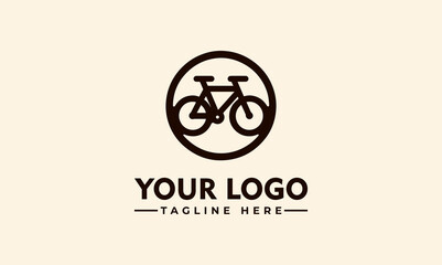 vector detailed bike logo template outdoor sport vintage logo template