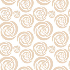 Seamless decorative pattern with flowers wallpaper festive  birthday background art decor design for textile, paper