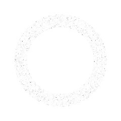 Circle halftone dotted background