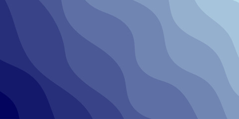 Blue background with abstract wave spiral modern element for banner, presentation design and flyer