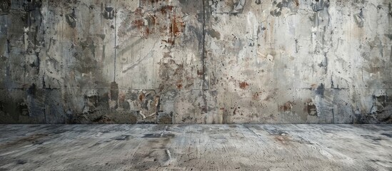 Utilize a weathered concrete floor as a backdrop.