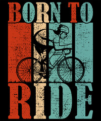 born to ride t-shirt design