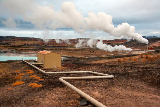 Krafla Geothermal Power Plant - Iceland
