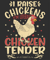 happy easter card. CHICKEN T-SHIRT DESIGN