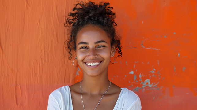 A young Brazilian woman 20