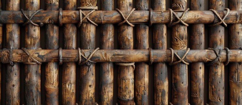 Bamboo Rack Pattern. Antique Design. Traditional Bamboo - Powered by Adobe
