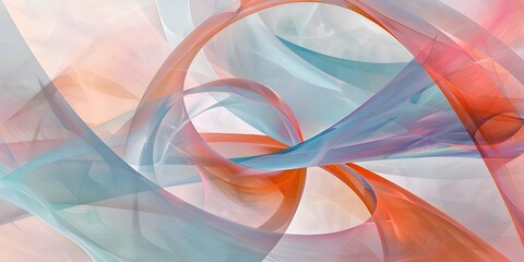 abstract background with curvy lines