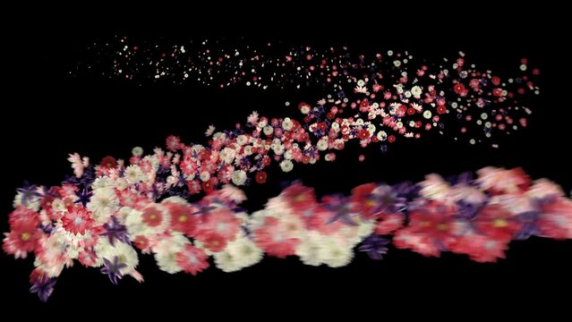A clip with VFX elements clips to visually upgrade your footage. Light streaks, particle effects, flowers, and other vfx elements, ready to compose with add blend mode & create awesome fx.