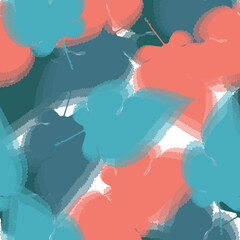 Palm foliage. Print for luxury fashion fabric, clothes, wallpaper.