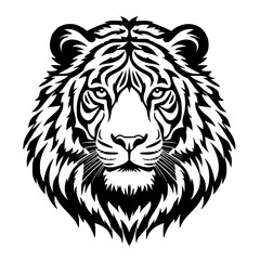 lion head vector