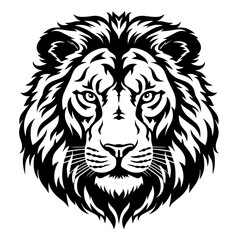 lion head vector
