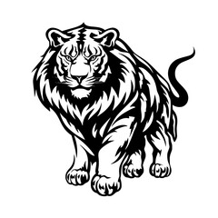 illustration of a tiger