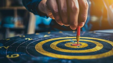 Achievement through precision in target setting and strategic goal planning for success