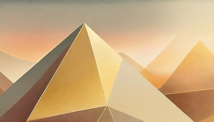 abstract triangle geometric shape background