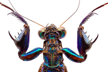 close up of a mantis