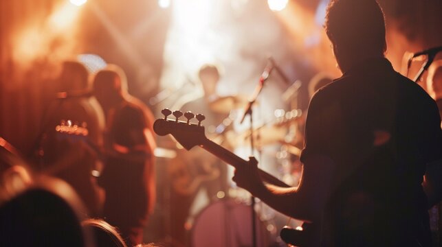 The essence of live music Dynamic performances creating unforgettable entertainment atmospheres
