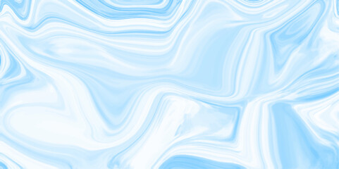 Abstract Silk & Satin Texture Seamless Flowing Soft Waves, Swirls of White & Blue Colored Background indicates Liquidy Motion for Fabric Printing, Websites, Presentations, Brochures & Social Media