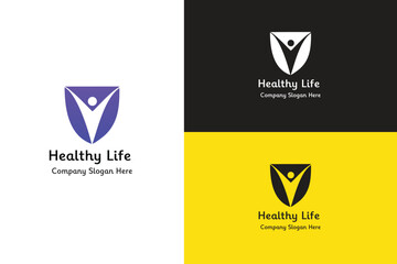 Health Company Logo Template
