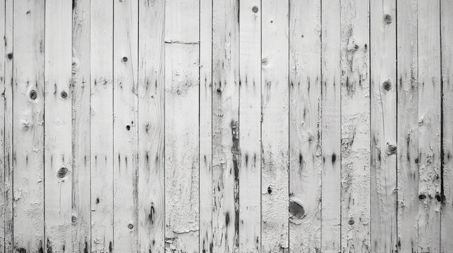 Black white wooden planks texture AI generated image