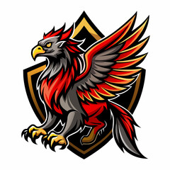 Eagle, Eagle with open wings