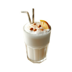 A Glass Of Horchata Drink On A transparent Background