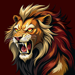 Lion , Wild Lion , Angry lion