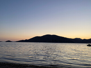 Calm, peaceful sea view
