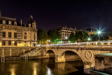 The pont Saint Michel in Paris France