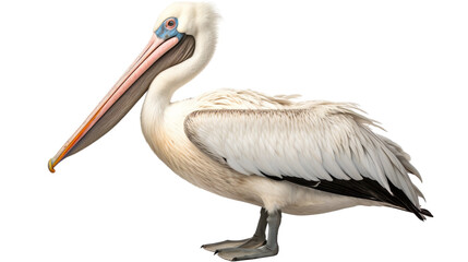 Pelican Beauty on transparent background.