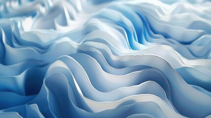 Trendy modern fabric abstract wave background wallpaper ai generated image