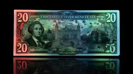 Impeccable FD Bank Note - A Portrait of Economy, Security & Trust Restated