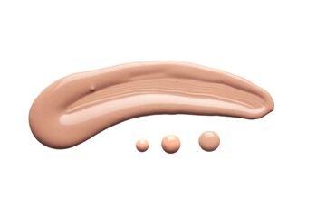 Cosmetic creamy drop texture on background