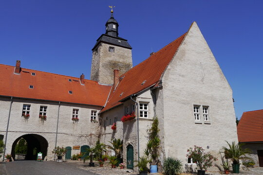 Wasserburg Egeln in der B&ouml;rde von Sachsen-Anhalt