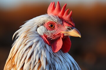 enterprise for raising chickens with further packaging of meat