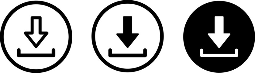 Download icons for web page or mobile app