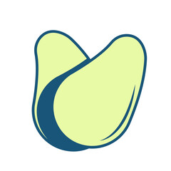 Retro fruit multi color icon pack