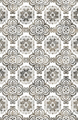 Carpet and Fabric print design with grunge and distressed texture repeat pattern 
