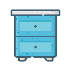 Home furnishing color icon pack